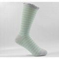 Lurex stripes socks Crew socks fashion sock women's socks Polyester socks 4