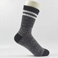 Crew socks with lurex cozy socks fashion socks Polyester socks 2