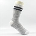 Crew socks with lurex cozy socks fashion socks Polyester socks 3