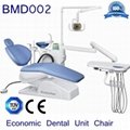 Economical Integral Dental Unit Chair with foot pedal