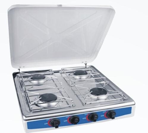 4 burners gas stove with CE certification 2