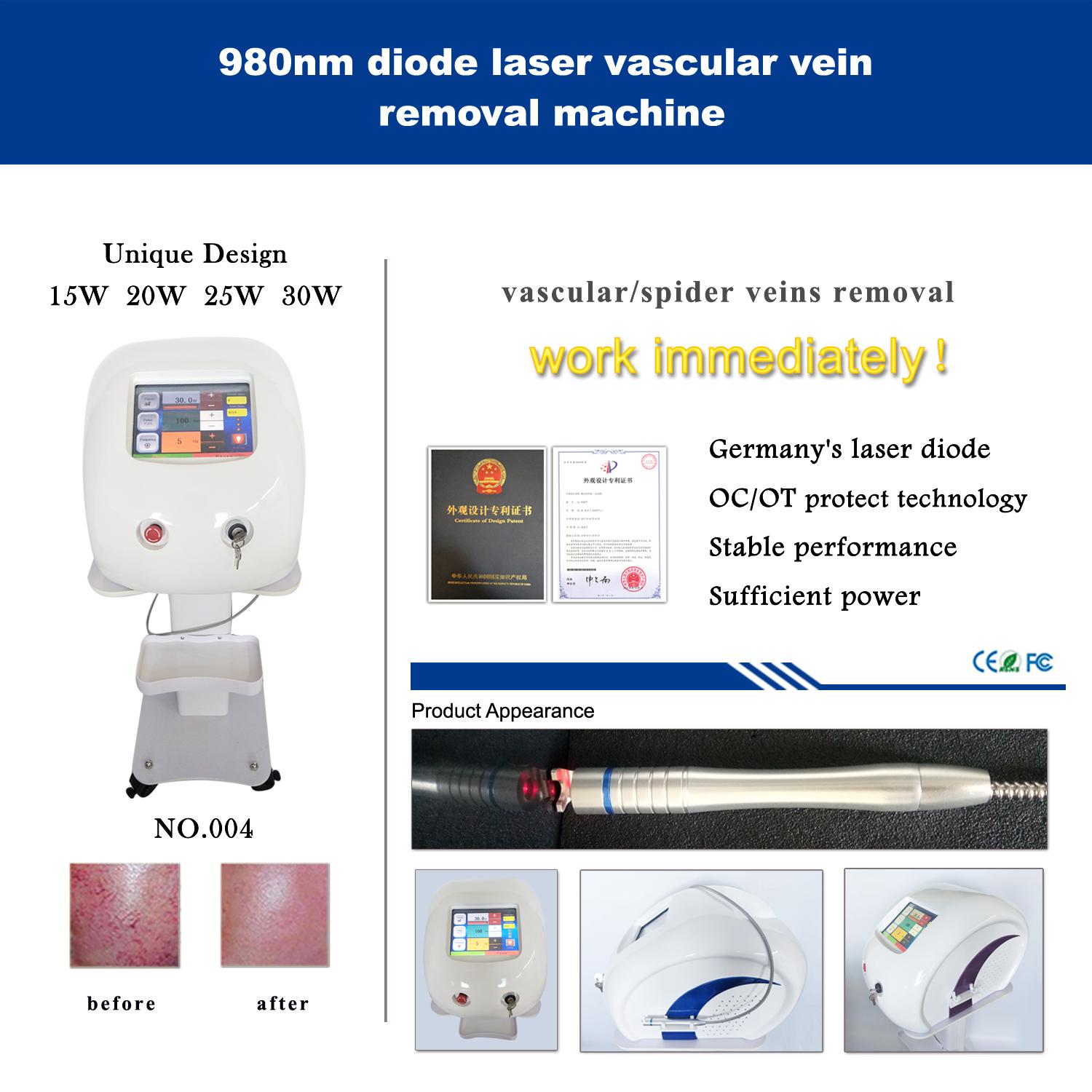 980nm vascular vein removal machine-Basic version