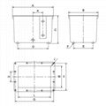 Die-casting aluminum hydraulic oil tank 2