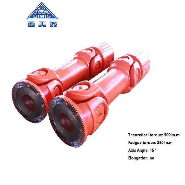 OEM/ODM Non-standard 35CrMo flanged joint universal coupling