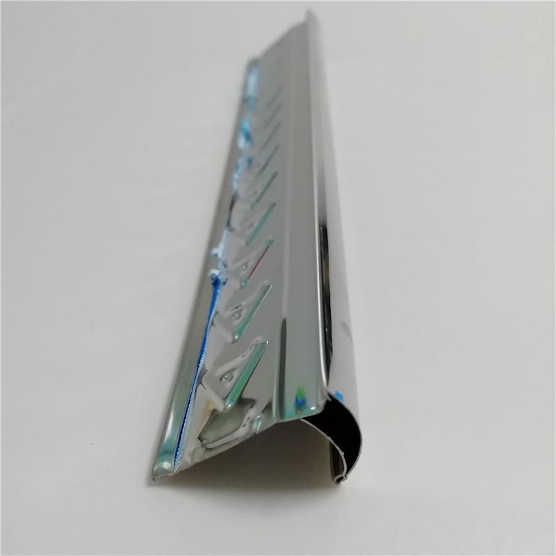 Anti-rust stainless steel 304 tile edge trim for bathroom marble wall 2