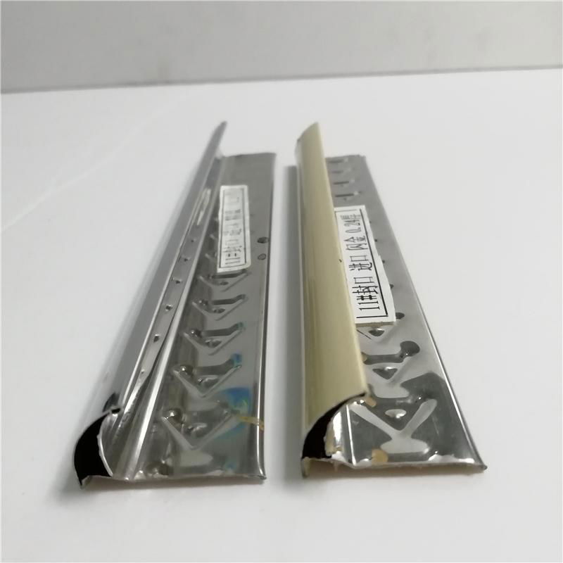 Anti-rust stainless steel 304 tile edge trim for bathroom marble wall 4