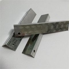 Anti-Corrosion metal plain color L shaped stainless steel tile trim