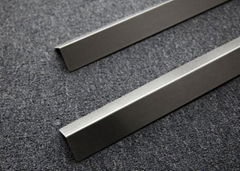 Various size tile trim hairline L shape stainless steel tile trim