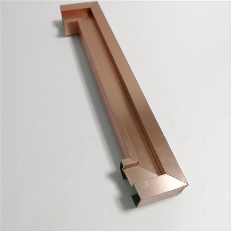 High quality stainless steel window frame hairline rose gold door frame 3
