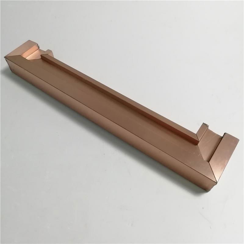 High quality stainless steel window frame hairline rose gold door frame 4