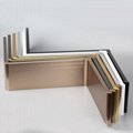 Stainless steel baseboard rose gold skirting baseboard for decoration