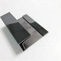 High-end 304 coner strip mirror black titanium border trim metal trim 2