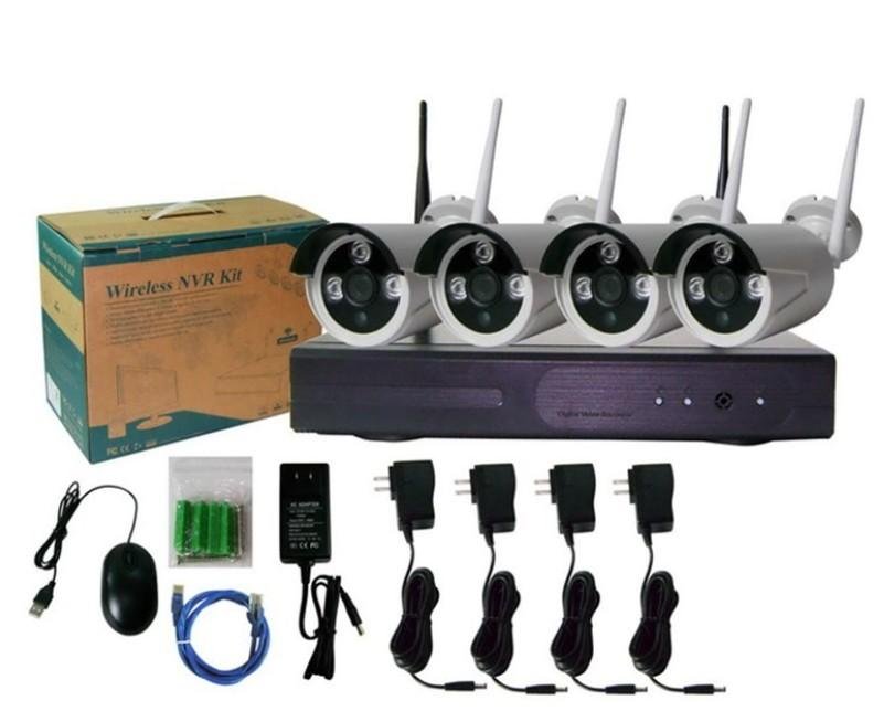 4 cameras surveillance video system kit 2
