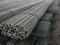 Deformed steel rebar for building construction