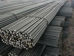 Deformed steel rebar for building construction