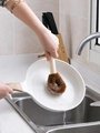 Home coconut wood handle small brush kitchen supplies 2