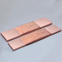 Manufacturer Flexible Braided Copper Tin Covered BusbarLow Price Connector High 