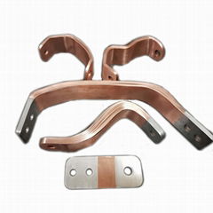 Manufacturer Flexible Press Welded Copper Electric Bars Expansion Connectors Foi