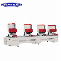 pvc window door frame making machine  