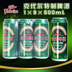 8°P山東德州克代爾特製啤酒1×9×500ml