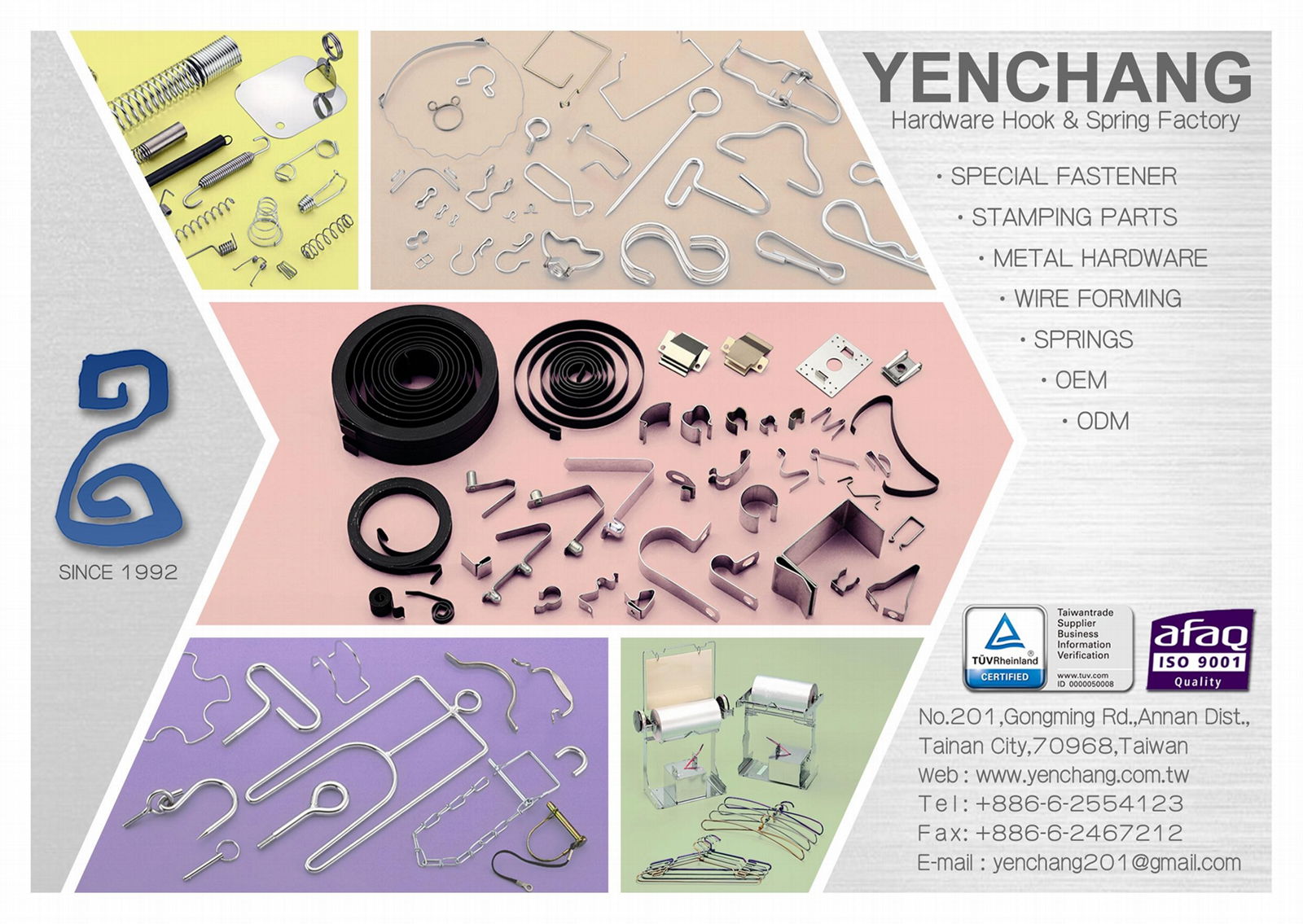 METAL STAMPING PARTS AND WIRE FORMINGS
