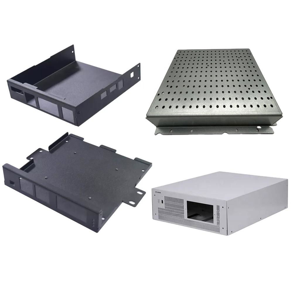 metal case housing device hardware cover plates Sheet Metal Fabrication Service 3