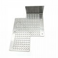 metal retainer furniture fixing plates stainless steel parts process 2