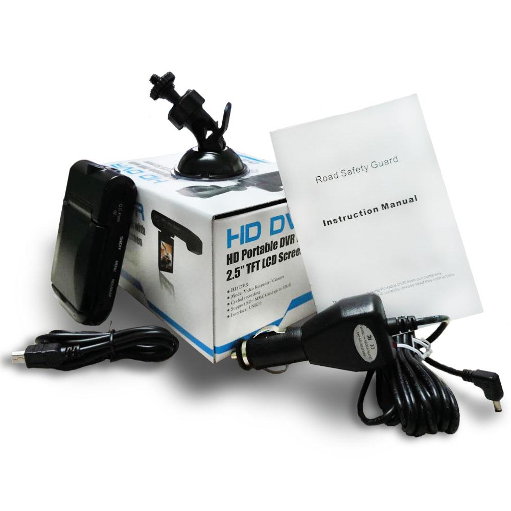 2.5 Inch FHD Wide Angel Night Vision Car Black Box 4