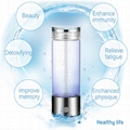 Hydrogen Rich Portable Healthy Rechargable Glass Water Bottle 4