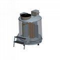 科莱斯 YDD-800-445 大口径不锈钢液氮容器 气相液氮罐 2