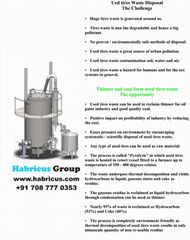 Waste Tyre or Plastic Pyrolysis Plant