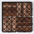 Interlocking Acacia Wood Deck Tiles Made in Vietnam 2