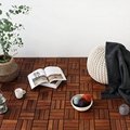 Interlocking Acacia Wood Deck Tiles Made in Vietnam 4