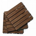 Interlocking Acacia Wood Deck Tiles Made in Vietnam 5