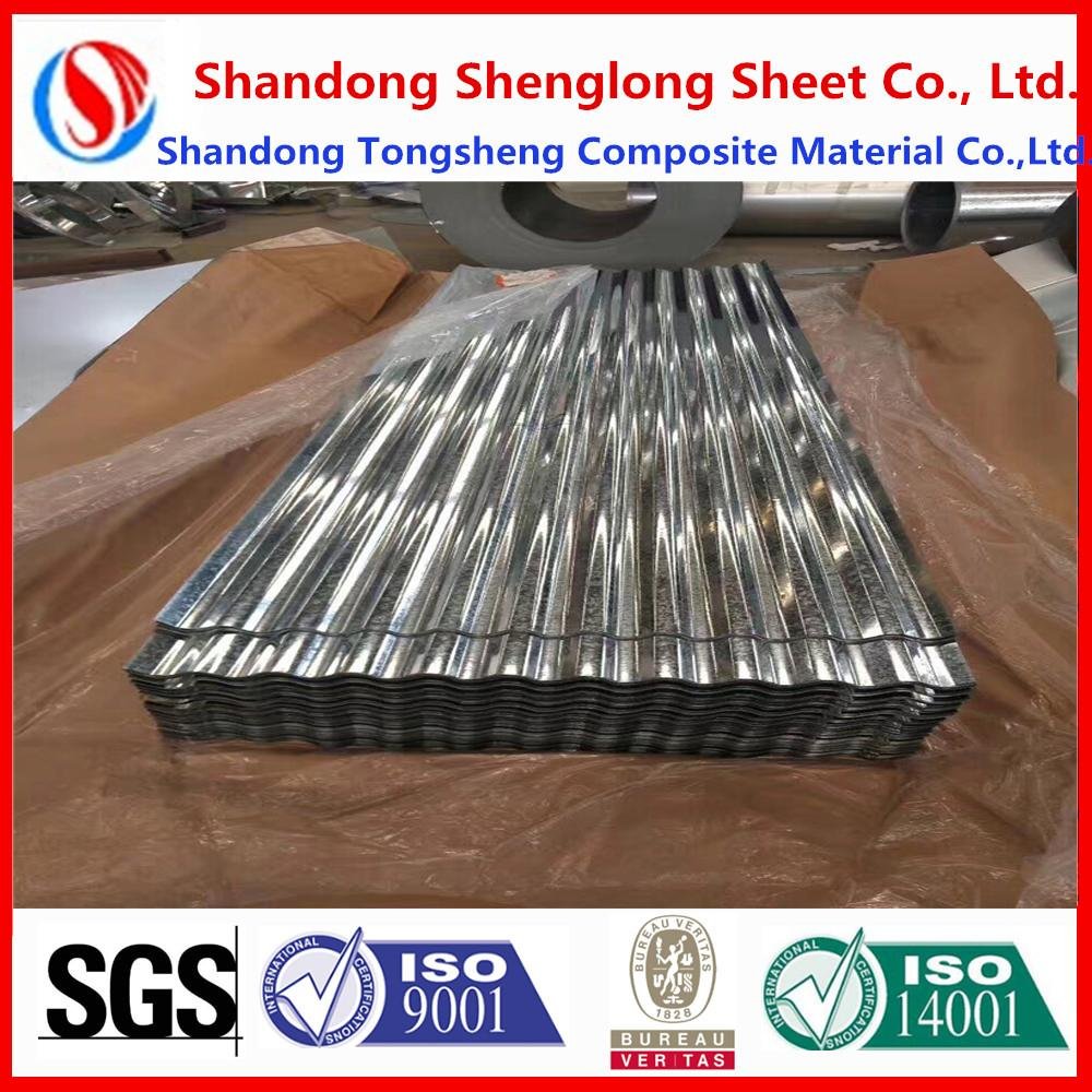 Low Price 0.12-0.8mm Zinc Galvanized Corrugated Roofing Sheet