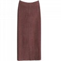 Mid-length knit skirt one-step skirt with full hips women autumn and winter high 2