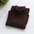 Autumn and winter women's slim slim turtleneck pullover sweater knit bottom 2