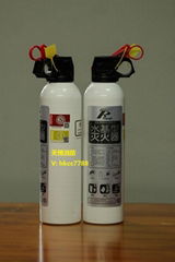 0.5kg mini aerosol car portable foam fire extinguisher