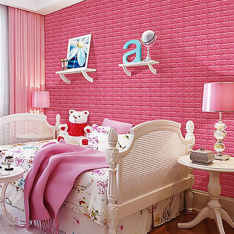 XPE foam Mould-proof indoor decor living room 3d Wall Panel 30*60*1.5cm 4
