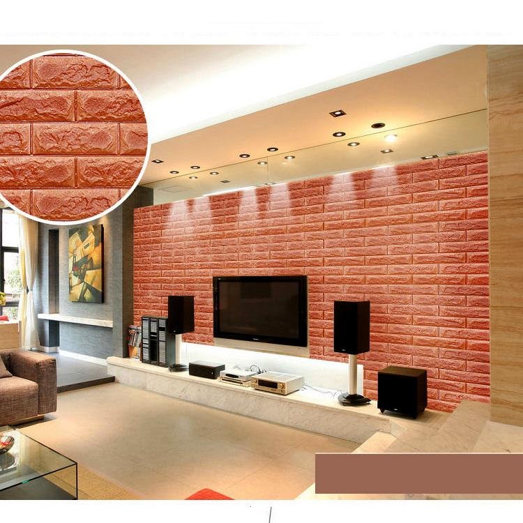 XPE foam Mould-proof indoor decor living room 3d Wall Panel 30*60*1.5cm