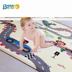 Non toxic eco-friendly PU foam play mat Soft kids crawling Floor mats