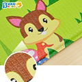 Non toxic eco-friendly PU foam play mat Soft kids crawling Floor mats 5