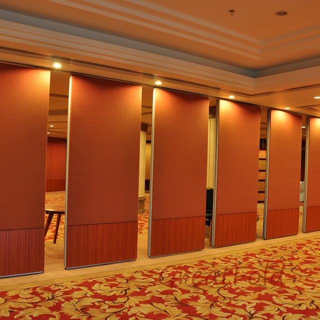 Factory Supplier acrylic partition wall panel folding door GLS651