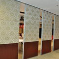 Restaurant movable panel soundproof