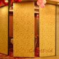 Restaurant movable panel soundproof folding partition wall customize for divider 6