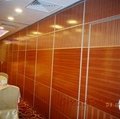 Restaurant movable panel soundproof folding partition wall customize for divider 3