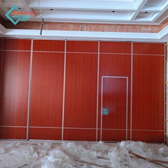 High quality custom banquet hall collapsible rolling partition walls