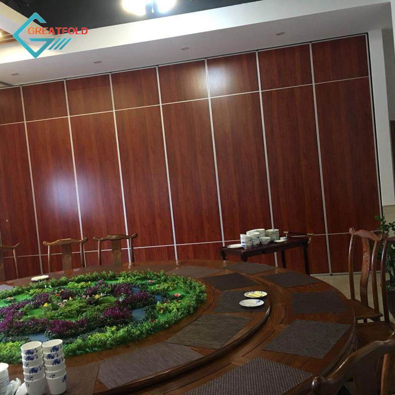 Easy to installation decorative soundproof wall moveable partition for ballroom