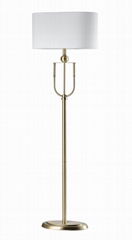 Metal floor lamp