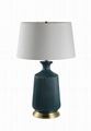 Texture ceramic table lamp